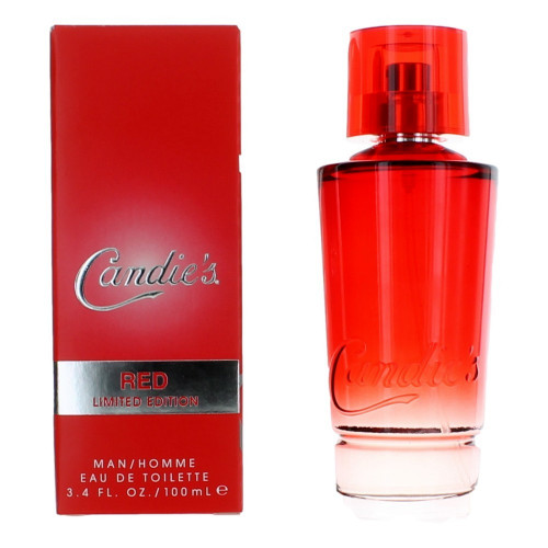 Candies Red by Candies, 3.4 oz Eau De Toilette Spray for Men - PS-AMCANDR34S