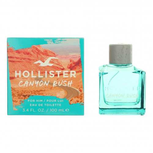 Canyon Rush by Hollister, 3.4 oz Eau de Toilette Spray for Men - PS-AMCANRH34S