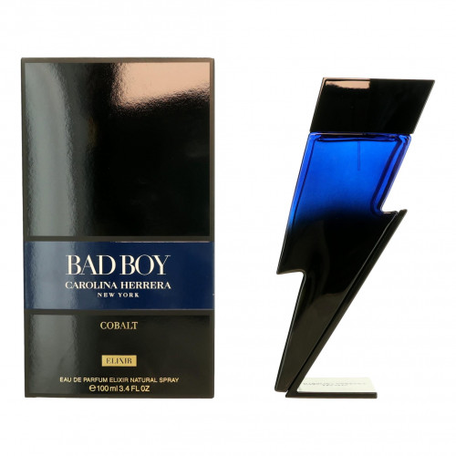Bad Boy Cobalt Elixir by Carolina Herrera, 3.4 oz Eau de Parfum Elixir Spray for Men - PS-AMCHBBCEX34PS