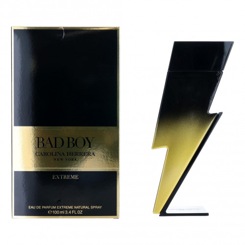 Bad Boy Extreme by Carolina Herrera, 3.4 oz Eau De Pafum Extreme Spray for Men - PS-AMCHBBX34PS