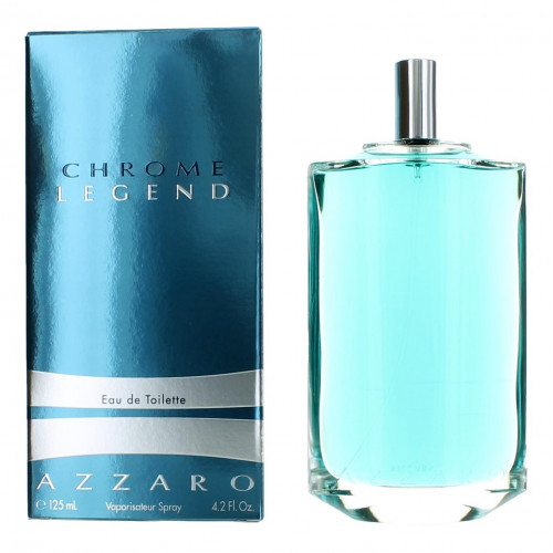 Chrome Legend by Azzaro, 4.2 oz Eau De Toilette Spray for Men - PS-AMCHRL42S
