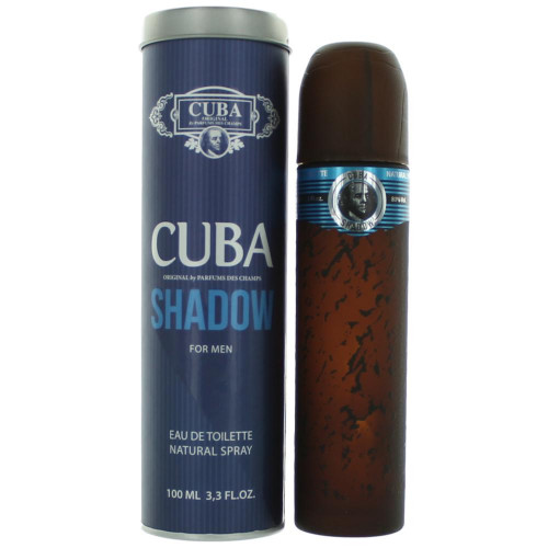 Cuba Shadow by Cuba, 3.3 oz Eau De Toilette Spray for Men - PS-AMCUBASH34S