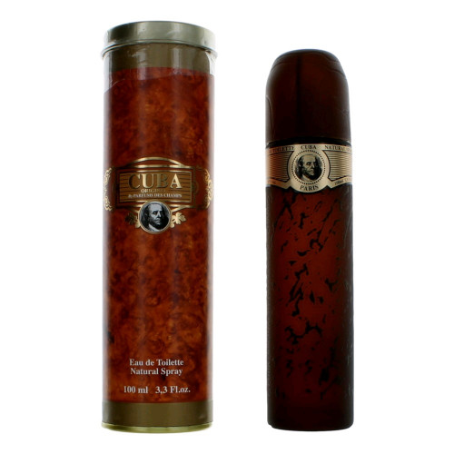 Cuba Gold by Cuba, 3.3 oz Eau De Toilette Spray for Men - PS-AMCUBG34S