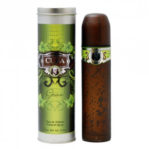 Cuba Green by Cuba, 3.3 oz Eau De Toilette Spray for Men - PS-AMCUBGR34S