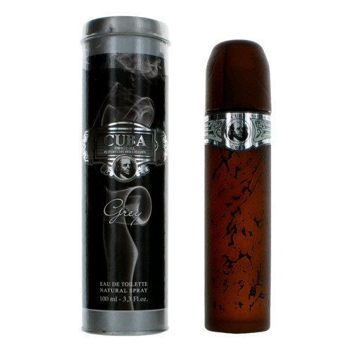 Cuba Grey by Cuba, 3.3 oz Eau De Toilette Spray for Men - PS-AMCUBGY34S