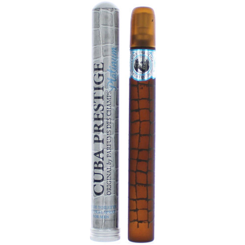 Cuba Prestige Platinum by Cuba, 1.17 oz Eau de Toilette Spray for Men - PS-AMCUBPP117S