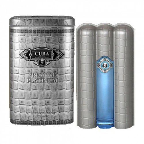 Cuba Prestige Platinum by Cuba, 3 oz Eau De Toilette Spray for Men - PS-AMCUBPP3S