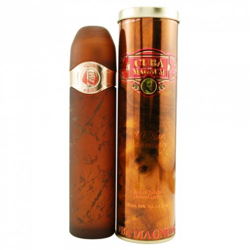 Cuba Magnum Red by Cuba, 4.2 oz Eau De Toilette Spray for Men - PS-AMCUBRM42S