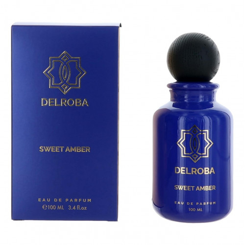 Delroba Sweet Amber by Delroba, 3.4 oz Eau de Parfum Spray for Men - PS-AMDELSA34PS