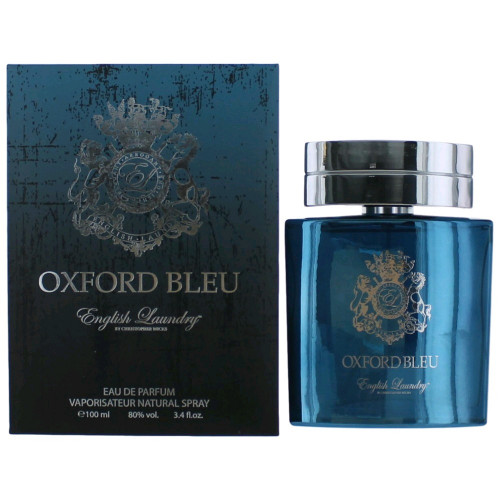Oxford Bleu by English Laundry, 3.4 oz Eau De Parfum Spray for Men - PS-AMELOB34S
