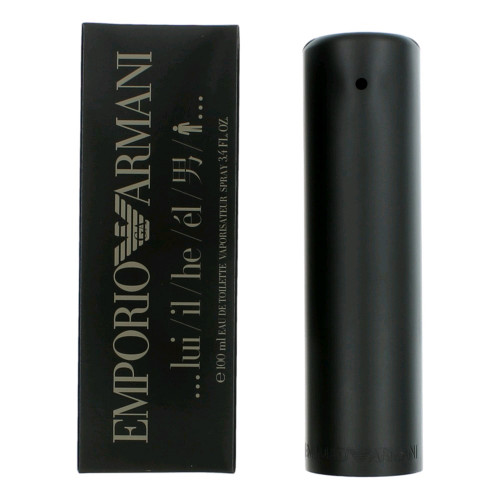 Emporio Armani He by Emporio Armani, 3.4 oz Eau De Toilette Spray for Men - PS-AMEMP34SN