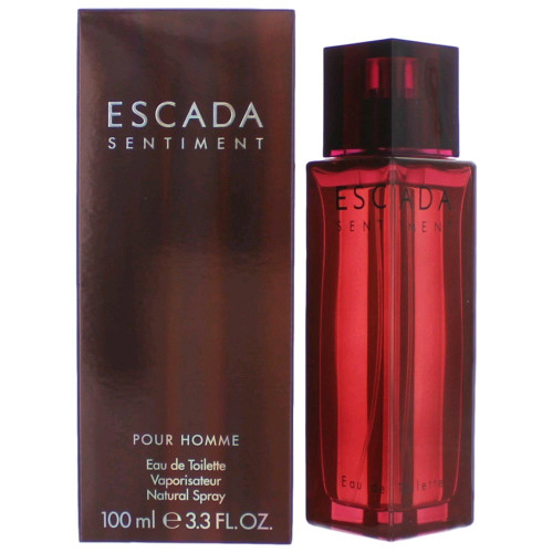 Escada Sentiment by Escada, 3.4 oz Eau De Toilette Spray for Men - PS-AMESS34S