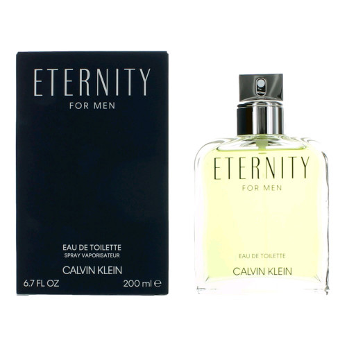 Eternity by Calvin Klein, 6.7 oz Eau De Toilette Spray for Men - PS-AMETER67S