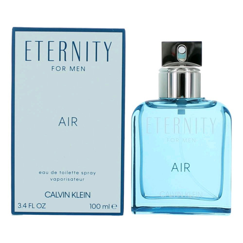 Eternity Air by Calvin Klein, 3.4 oz Eau De Toilette Spray for Men - PS-AMETERAIR34S