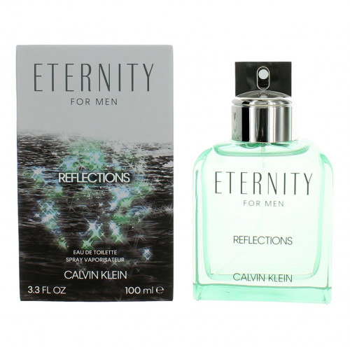 Eternity Reflections by Calvin Klein, 3.3 oz Eau De Toilette Spray for Men - PS-AMETRR34S