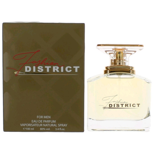 Fashion District by Fashion District, 3.4 oz Eau De Parfum Spray for Men - PS-AMFDIS34PS