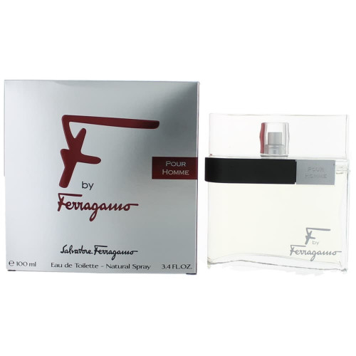 F by Salvatore Ferragamo, 3.4 oz Eau De Toilette Spray for Men - PS-AMFFRD34S