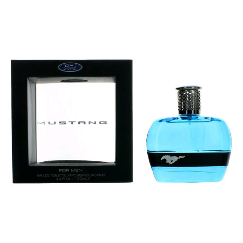 Mustang Blue by Mustang, 3.4 oz Eau De Toilette Spray for Men - PS-AMFMB34S