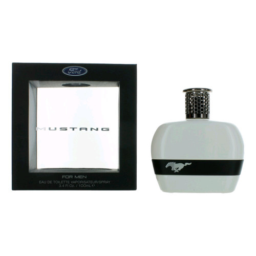 Mustang White by Mustang, 3.4 oz Eau De Toilette Spray for Men - PS-AMFMW34S