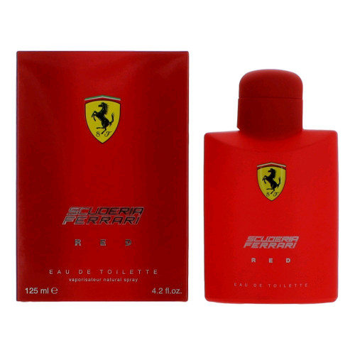 Ferrari Red by Scuderia Ferrari, 4.2 oz Eau De Toilette Spray for Men - PS-AMFRRD42S
