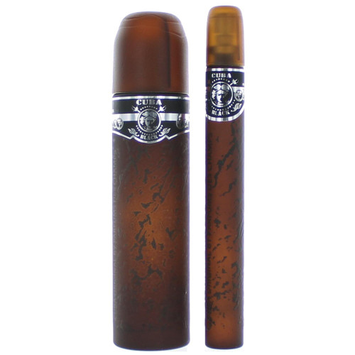 Cuba Black by Cuba, 2 Piece Gift Set for Men - PS-AMGCUBBK2