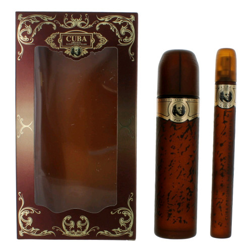 Cuba Gold by Cuba, 2 Piece Gift Set for Men - PS-AMGCUBG2N