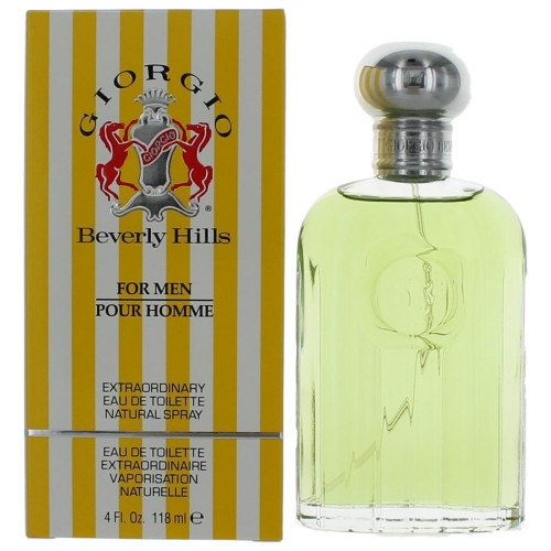 Giorgio by Beverly Hills, 4 oz Extraordinary Eau De Toilette Spray for Men - PS-AMGIO4S