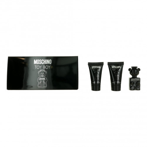 Moschino Toy Boy by Moschino, 3 Piece Mini Set for Men - PS-AMGMOSTB3M