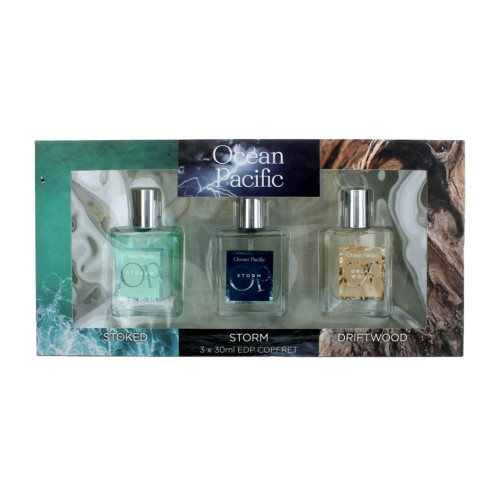 OP by Ocean Pacific, 3 Piece Fragrance Collection for Men - PS-AMGOP3