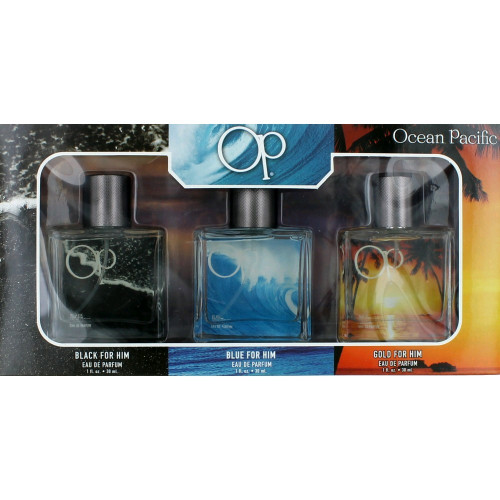 OP by Ocean Pacific, 3 Piece Fragrance Gift Collection for Men - PS-AMGOP322
