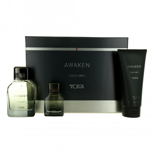 Awaken [08:00 GMT] by Tumi, 3 Piece Gift Set for Men - PS-AMGTUMAW3