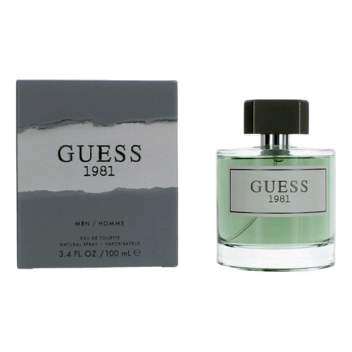 Guess 1981 by Guess, 3.4 oz Eau De Toilette Spray for Men - PS-AMGU198134S
