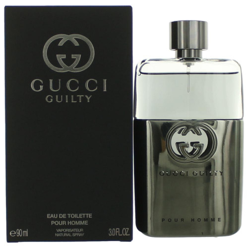 Gucci Guilty Pour Homme by Gucci, 3 oz Eau De Toilette Spray for Men - PS-AMGUCG3S
