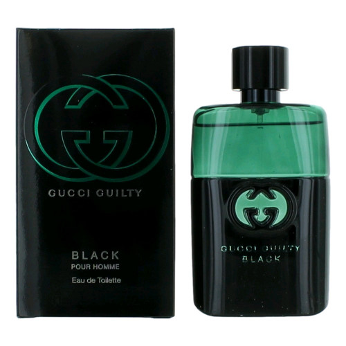 Gucci Guilty Black Pour Homme by Gucci, 1.6 oz Eau De Toilette Spray for Men - PS-AMGUCGB17S