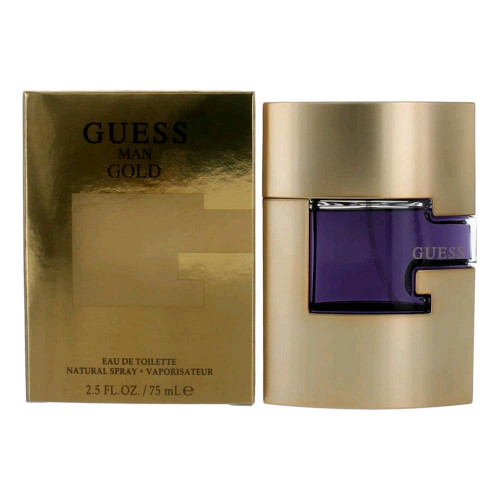 Guess Gold by Guess, 2.5 oz Eau De Toilette Spray for Men - PS-AMGUEG25S