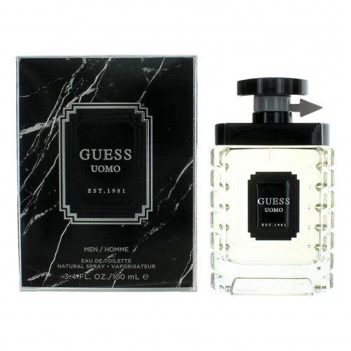 Guess Uomo by Guess, 3.4 oz Eau De Toilette for Men - PS-AMGUEU34S