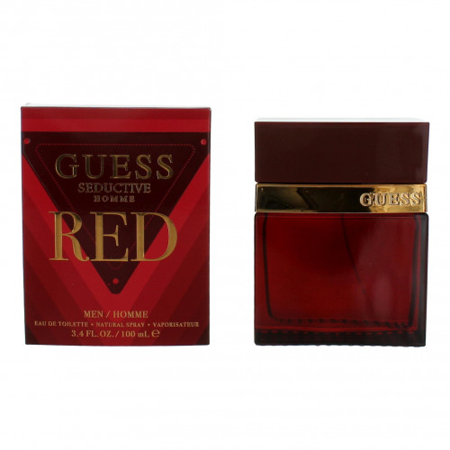 Guess Seductive Homme Red by Guess, 3.4 oz Eau de Toilette Spray for Men - PS-AMGUSSR34S