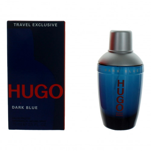 Hugo Dark Blue by Hugo Boss, 2.5 oz Eau De Toilette Spray for Men - PS-AMHUGDB25S