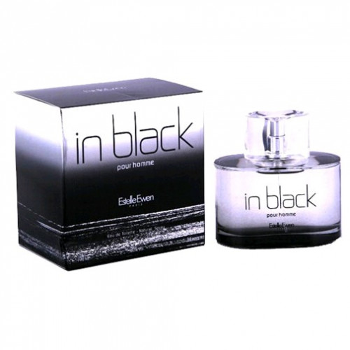 In Black by Estelle Ewen, 3.4 oz Eau De Toilette Spray for Men - PS-AMINBL34S