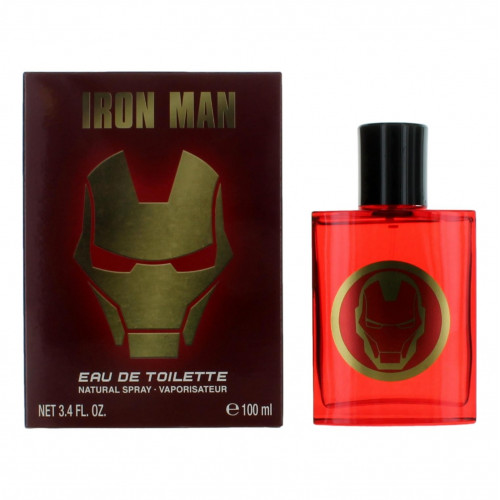 Iron Man by Marvel, 3.4 oz Eau De Toilette Spray for Men. - PS-AMIRMM34S