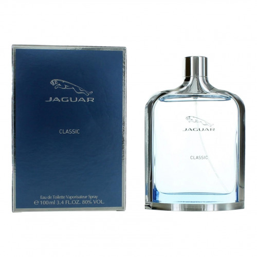 Jaguar Classic Blue by Jaguar, 3.4 oz Eau De Toilette Spray for Men - PS-AMJAGB34S