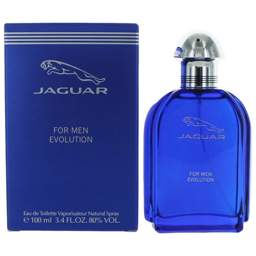 Jaguar Evolution by Jaguar, 3.4 oz Eau De Toilette Spray for Men - PS-AMJAGEVO34S