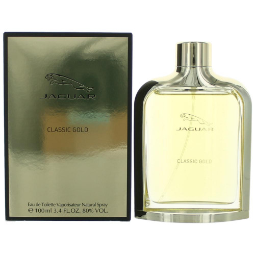Jaguar Classic Gold by Jaguar, 3.4 oz Eau De Toilette Spray for Men - PS-AMJAGGLD34S