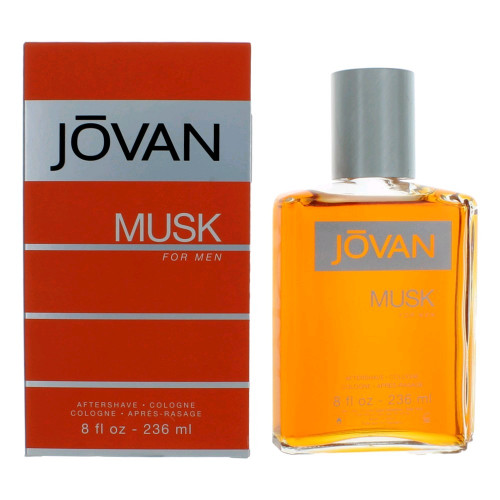 Jovan Musk by Coty, 8 oz After Shave/Cologne for Men - PS-AMJOV8ASC