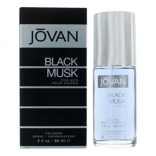 Jovan Black Musk by Jovan, 3 oz Cologne Spray for Men - PS-AMJOVBM3S