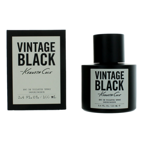 Kenneth Cole Vintage Black by Kenneth Cole, 3.4 oz Eau De Toilette Spray for Men - PS-AMKENCBV34S