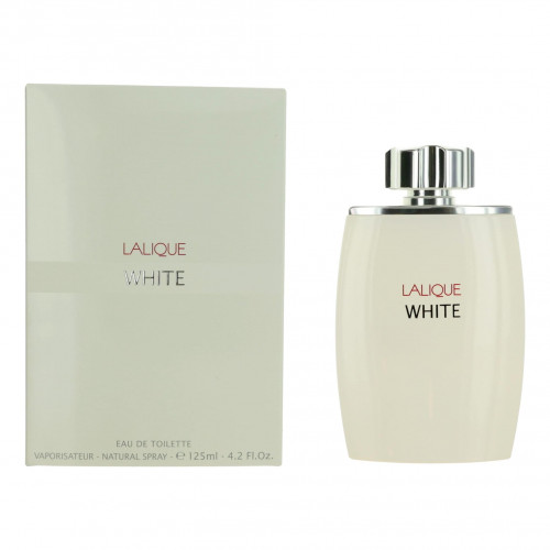 Lalique White by Lalique, 4.2 oz Eau de Toilette Spray for Men - PS-AMLALW42S