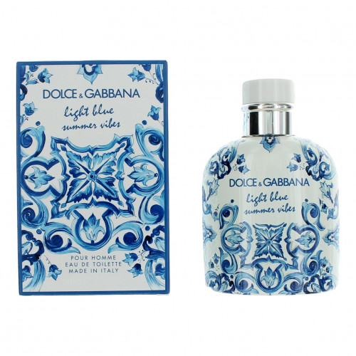 Light Blue Summer Vibes by Dolce & Gabbana, 4.2 oz Eau De Toilette Spray for Men - PS-AMLBSV42S