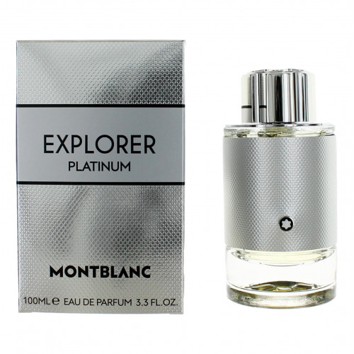 Explorer Platinum by Mont Blanc, 3.3 oz  Eau de Parfum Spray for Men - PS-AMMBEP34PS