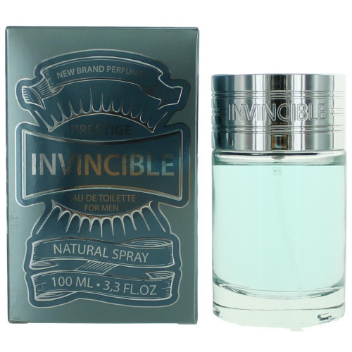 Invincible by New Brand, 3.3 oz Eau De Toilette Spray for Men - PS-AMNBINV33S